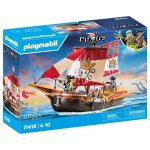 Playmobil 71418 chaloupe des pirates les pirates avec personnages canons ds 4 ans