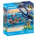 Playmobil 71419 pirate avec pieuvre gante les pirates 44 pices ds 4 ans