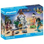 Playmobil 71420 pirate avec trsor les pirates monstre homme serpent 55 pices ds 4 ans