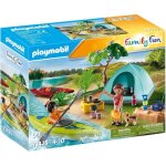 Playmobil 71425 vacanciers avec tente my life camping 54 pi�ces d�s 4 ans