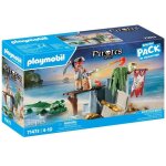 Playmobil 71473 starterpack pirate avec alligator les pirates d�s 4 ans