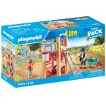 Playmobil 71475 charpentier avec tourelle de jeu - my life - 58 pièces - jeu de rôle créatif Playmobil 71475 charpentier avec tourelle de jeu - my life - 58 pièces - jeu de rôle créatif