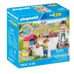 Playmobil 71511 bo�te � livres avec maman et enfant