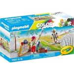 Playmobil 71515 skateurs avec rampe color 44 pices avec crayons crayola ds 6 ans