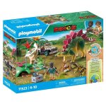 Playmobil 71523 campement des explorateurs dinosaures dinos 93 pices ds 4 ans