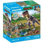 Playmobil 71524 explorateur avec moto et tyrannosaure dinos 46 pices ds 4 ans