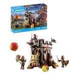 Playmobil 71643 char de combat avec canon des burnham raiders novelmore 68 pices ds 4 ans