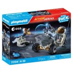 Playmobil 71734 mission spatiale action heroes lespace starter pack 57 pi�ces d�s 4 ans