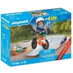 Playmobil 71798 rider avec rampe skate et bmx my life promo pack 17 pièces dès 4ans Playmobil 71798 rider avec rampe skate et bmx my life promo pack 17 pièces dès 4ans