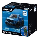 Playmobil 71858 ford f - 150 raptor playmobil voiture icon cars classic cars 25 pi�ces kidulte d�s 14 ...