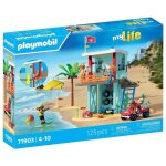Playmobil 71903 poste de secours & voiturette de plage my life vacances  la plage 125 pices ds 4 ans ...