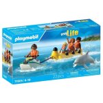 Playmobil 71905 scooter des mers banane tracte & 4 personnages my life vacances  la plage 22 pices ...