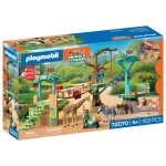 Playmobil 72070 zoo : parc aventure au milieu des animaux sauvages