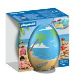 Playmobil 72101 ?uf 2en1 : vacances � la plage