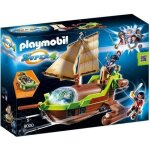 Playmobil 9000 - super 4 - bateau pirate cam�l�on avec ruby - flotte sur leau