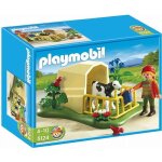 Playmobil - abri avec veau et fermière - modèle 5124 - accessoires inclus Playmobil - abri avec veau et fermière - modèle 5124 - accessoires inclus