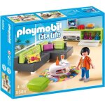 Playmobil - playmobil city life - salon moderne - canap� dangle confortable - accessoires inclus