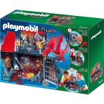 Playmobil - coffre chevaliers et dragons - 62 pices - garon - a partir de 4 ans
