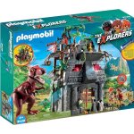 Playmobil - dinos - campement des explorateurs avec tyrannosaure