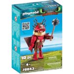 Playmobil dragons 3 - rustik en combinaison de vol - mixte - a partir de 4 ans
