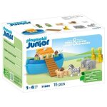 Playmobil junior 71681 arche de noé transportable 15 pièces comprend un bateau flottant et animaux dès ... Playmobil junior 71681 arche de noé transportable 15 pièces comprend un bateau flottant et animaux dès ...
