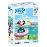 Playmobil junior 71706 minnie avec boue flotte dans leau jouet pour le bain junior & disney ds 12 mois ...