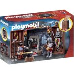 Playmobil - knights - coffre chevalier et forgeron - plastique - allemagne - 453 g
