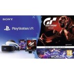 Casque de r�alit� virtuelle - playstation - vr - noir - inclus: camera gt sport vr worlds (digital) - ...