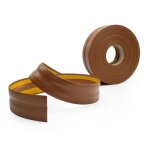 Plinthe adhsive pvc souple chne rustique - quest - 25m - intrieur