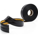 Plinthe adhsive en pvc souple noir 32x23mm - quest - intrieur - adhsive