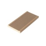 Plinthe finition terrasse bois composite - l: 200 cm - l: 5. 5 cm - e: 1 cm - beige clair