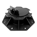 Plots de terrasse r�glables - yuenfong - lot de 10 - r�glable de 60 � 140 mm - polypropyl�ne - charge ...