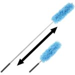Plumeau en microfibres avec manche tlescopique 82 cm