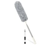 Plumeau poussi�replumeau microfibre avec poign�e en acier inoxydableplumeau t�lescopiqueplumeau lavable ...