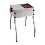 Plumeuse poule  voie humide avec rouleau 30 doigts piumina super - river systems gris
