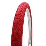 Pneu bmx kenda slick tr (50 - 406) - p2r - rouge - 20 x 195 mm - idéal pour le freestyle Pneu bmx kenda slick tr (50 - 406) - p2r - rouge - 20 x 195 mm - idéal pour le freestyle