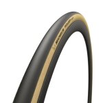 Pneu de route - michelin - power cup gumx classic ts - 700 x 25 mm - noir / beige