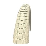 Pneu v�lo vtt schwalbe big ben hs439 - 26x2. 15 (55 - 559) cr�me tubetype