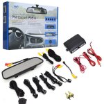 Pni car parking reverse système avec lcd rétroviseur escort p05 a avec 4 capteurs caméra de recul Pni car parking reverse système avec lcd rétroviseur escort p05 a avec 4 capteurs caméra de recul