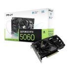 Pny - carte graphique - geforce rtx? 5060 - 8gb - dual fan - dlss 4 Pny - carte graphique - geforce rtx? 5060 - 8gb - dual fan - dlss 4