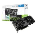Pny - carte graphique - geforce rtx? 5060 ti - 8gb - overclocked dual fan dlss 4