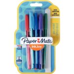 Pochette de 8 stylos bille papermate inkjoy 100 pointe coloris assortis fun