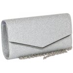 Pochette crmonie - nyls cration - pochette femme argentee strass sac soiree mariage minaudiere celyst ...