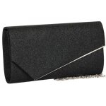 Pochette crmonie - nyls cration - pochette femme noire paillettes sac soiree mariage charmy - noir ...