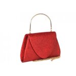 Pochette crmonie - nyls cration - sac de soiree rouge strass pochette femme mariage chic lyory - rouge ...