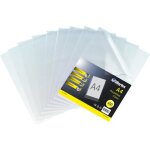 Pochettes coin transparentes a4 - waytex - 931299 - 120 microns - paquet de 50 - lisses
