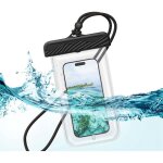 Pochette etanche & flottante renforc�e ipx8 noire - garanti � vie force case