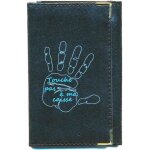 Pochette etui protection porte carte grise - papiers voiture - permis de conduire (touche pas � ma caisse) ...