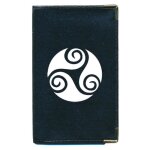 Pochette etui protection porte carte grise - papiers voiture - permis de conduire triskel