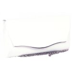 Pochette crmonie - nyls cration - pochette femme blanche vernis mariage minaudiere chic egla - blanc ...